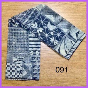Mixed Graphic Print Scarf_091